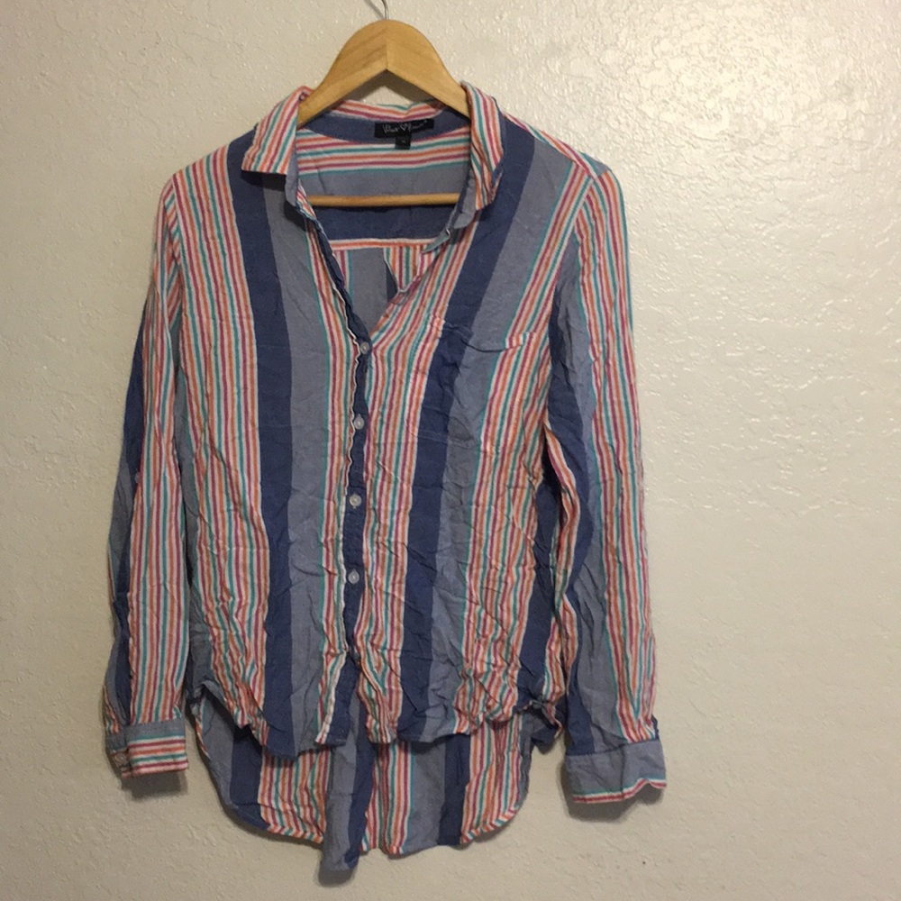 Boyfriend style button up pre shrunk
